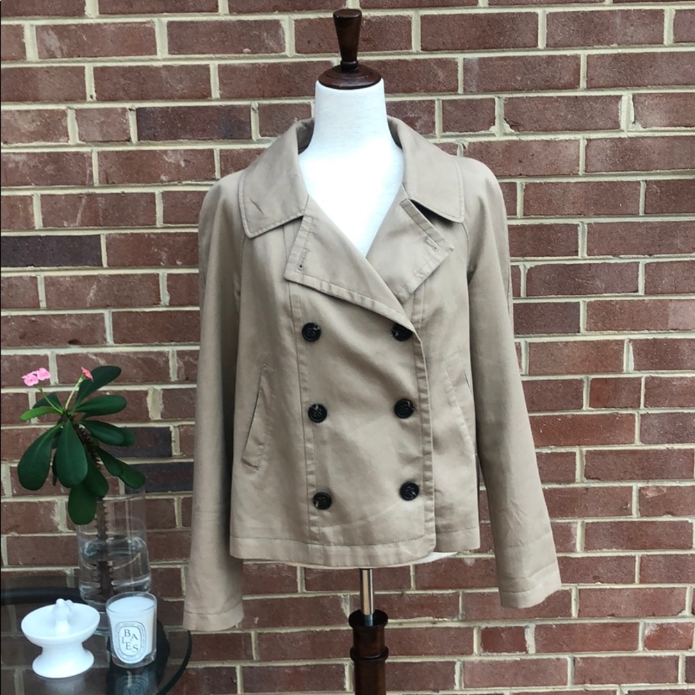 MOVING SALE 🏡 Anthro Double Breasted Trench